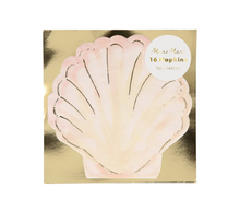 Load image into Gallery viewer, Meri Meri Clam Shell Napkins