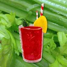 Load image into Gallery viewer, Jenny Lemons - Midi Bloody Mary Hair Claw Clip