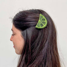 Load image into Gallery viewer, Jenny Lemons - Lime Alligator Hair Clip