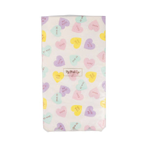 My Mind’s Eye - CVH1138 - Conversation Hearts Dinner Napkin
