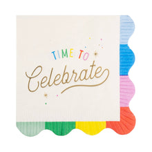 Load image into Gallery viewer, My Mind’s Eye - Time to Celebrate Cocktail Napkin
