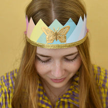 Load image into Gallery viewer, TOPS Malibu - Multi-Colored Celebration Crown w/ Streamers - Asst Colors