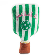 Load image into Gallery viewer, Haute Diggity Dog - Green Stripe Pickleball Paddle by Haute Diggity Dog