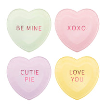 Load image into Gallery viewer, My Mind’s Eye - CVH1141 - Conversation Hearts Dessert Plate Set