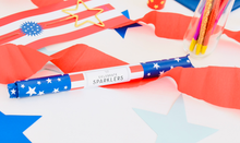 Load image into Gallery viewer, Deluxe 12" Sparklers - 4th of July - Tube of 10