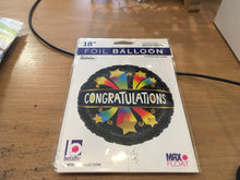 Load image into Gallery viewer, Congratulations balloon 18”