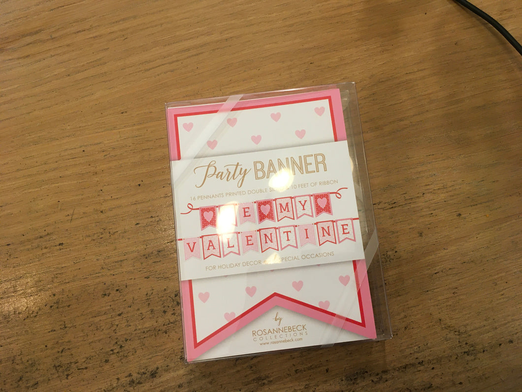 Valentine Party Banner