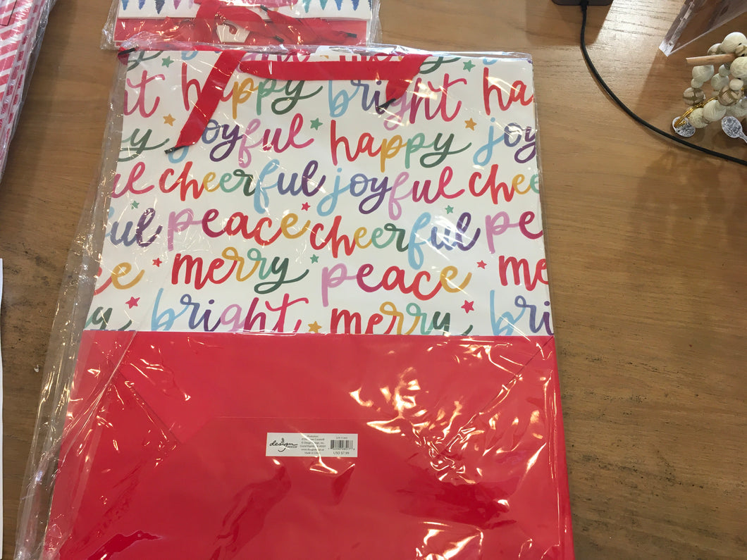 Design jumbo Christmas bag