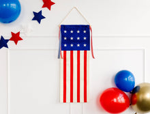 Load image into Gallery viewer, My Mind’s Eye - PLHB72 -  USA Flag Canvas Hanging Banner