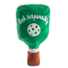 Load image into Gallery viewer, Haute Diggity Dog - Green Stripe Pickleball Paddle by Haute Diggity Dog