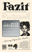 Load image into Gallery viewer, Fazit - Silver Stardust Speckle Makeup Patches