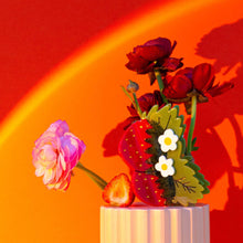 Load image into Gallery viewer, Jenny Lemons - Large Strawberries and Flowers Hair Claw Clip