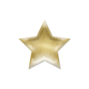 My Mind’s Eye - PGB940 -  Gold Star Shaped Plate
