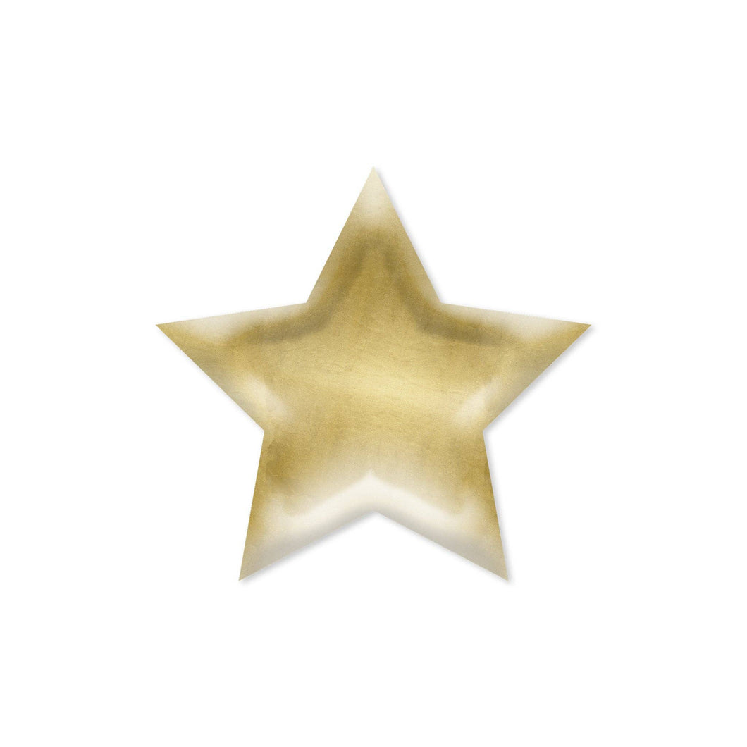 My Mind’s Eye - PGB940 -  Gold Star Shaped Plate