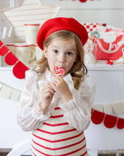 Load image into Gallery viewer, My Mind’s Eye - BEC1104 - Red and Cream Scalloped Felt Banner Set