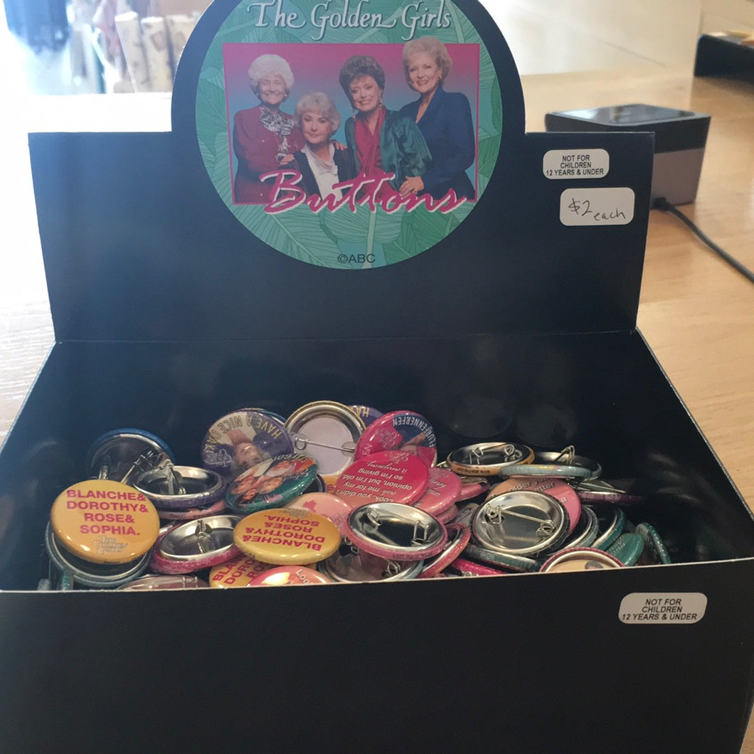 The golden girls buttons