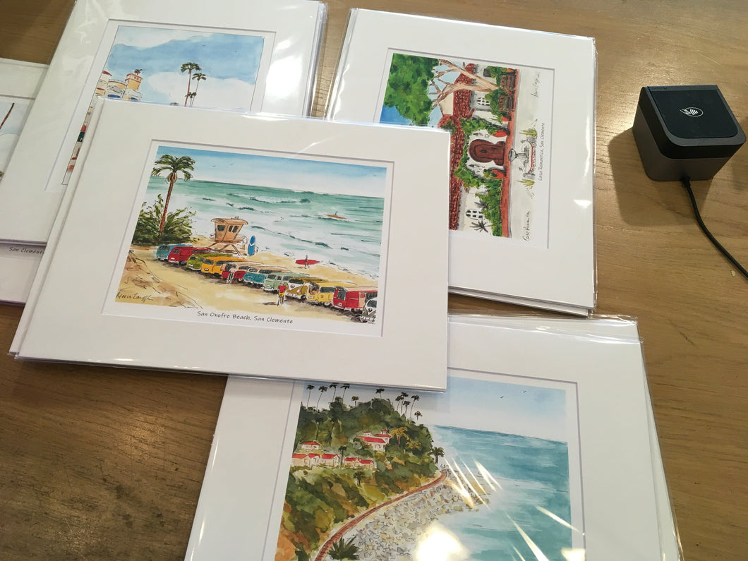 San Clemente print
