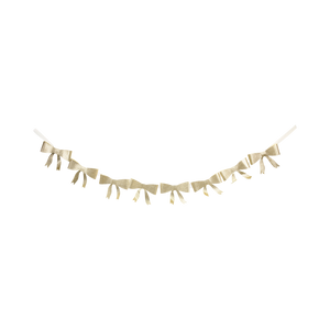 My Mind’s Eye - BOW1102 - Gold Glitter Bow Banner