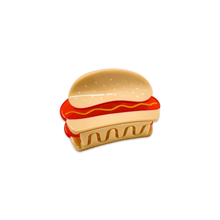 Load image into Gallery viewer, Jenny Lemons - Mini Hot Dog Hair Claw Clip