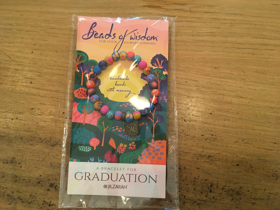 Beads of Wisdom Graduation JilZarah Bracelet
