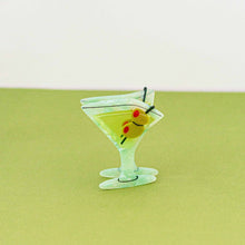 Load image into Gallery viewer, Jenny Lemons - Large Martini Hair Claw Clip