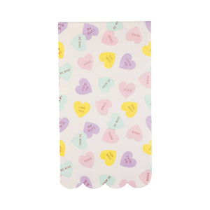 My Mind’s Eye - CVH1138 - Conversation Hearts Dinner Napkin