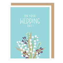 Load image into Gallery viewer, Apartment 2 Cards - Lily of the Valley Bouquet Wedding Card
