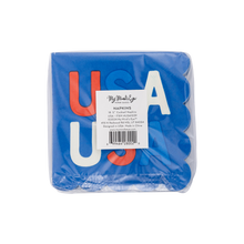 Load image into Gallery viewer, My Mind’s Eye - USA1039 - USA Scallop Paper Cocktail Napkin