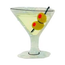 Load image into Gallery viewer, Jenny Lemons - Large Martini Hair Claw Clip