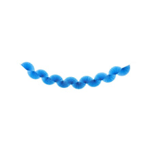 Load image into Gallery viewer, My Mind’s Eye -Blue Tissue Fan Bunting Banner