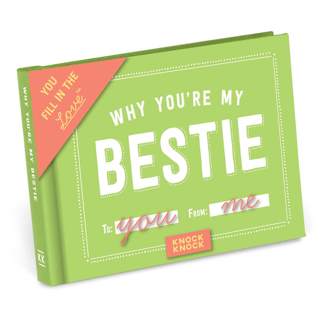Knock Knock - Why You're My Bestie Fill in the Love® Book