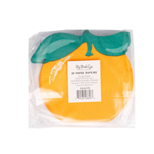 Load image into Gallery viewer, My Mind’s Eye - Orange Shaped Cocktail Napkin