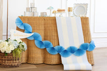 Load image into Gallery viewer, My Mind’s Eye -Blue Tissue Fan Bunting Banner