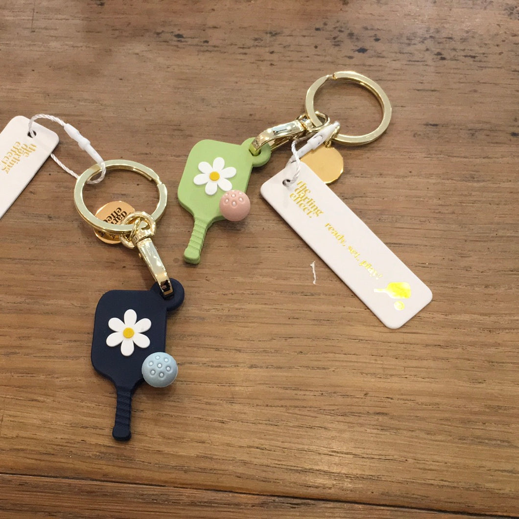 Pickleball Paddle Key Chain