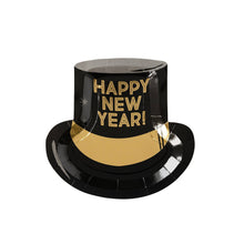 Load image into Gallery viewer, My Mind’s Eye - Happy New Year Hat Shaped Disposable Paper Plate