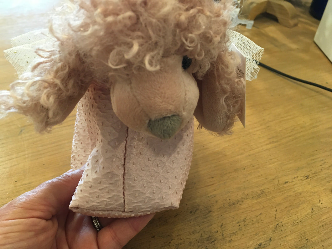 Pink Poodle and Purse