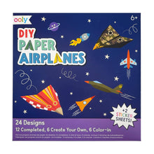Load image into Gallery viewer, OOLY - D.I.Y. Paper Airplanes (Set of 24 Designs)