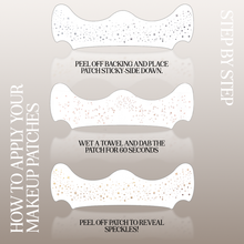 Load image into Gallery viewer, Fazit - Silver Stardust Speckle Makeup Patches