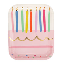 Load image into Gallery viewer, My Mind’s Eye -Cake &amp; Candles Shaped Paper Plate