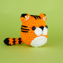 Load image into Gallery viewer, The Woobles - Tanya the Tiger Beginner Crochet Kit