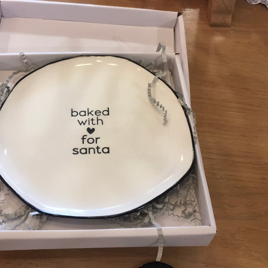 Baked with love for Santa