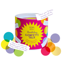Load image into Gallery viewer, Confetti Talk Conversation Game - Assortment of 12