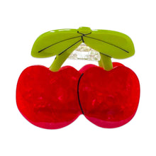 Load image into Gallery viewer, Jenny Lemons - Large Maraschino Cherries Hair Claw Clip