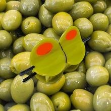 Load image into Gallery viewer, Jenny Lemons - Large Olive Hair Claw Clip