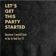 Load image into Gallery viewer, Pretty Alright Goods - Party Started Cocktail Napkin