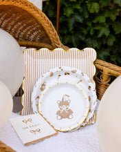 Load image into Gallery viewer, My Mind’s Eye - Oh Baby Gold and Tan Cocktail Napkin