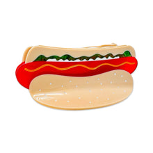 Load image into Gallery viewer, Jenny Lemons - Large Hot Dog Hair Claw Clip with all the Fixins