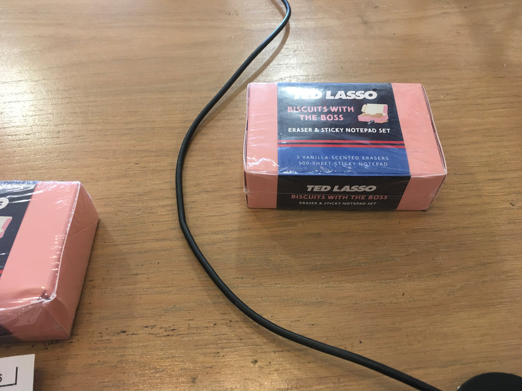 Ted lasso biscuits with the boss