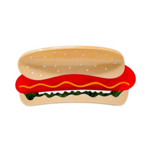 Load image into Gallery viewer, Jenny Lemons - Large Hot Dog Hair Claw Clip with all the Fixins