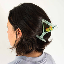 Load image into Gallery viewer, Jenny Lemons - Large Martini Hair Claw Clip